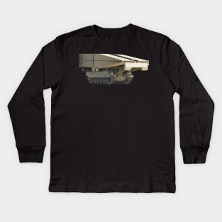 M60 Armored Vehicle Launched Bridge (AVLB) wo Txt X 300 Kids Long Sleeve T-Shirt